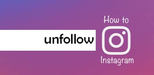 İnstagram Unfollow